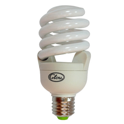 Φωτογραφία προϊόντος: GLOU Λάμπα Οικονομίας Spiral Cream 20W 42V E27 AC 2700K