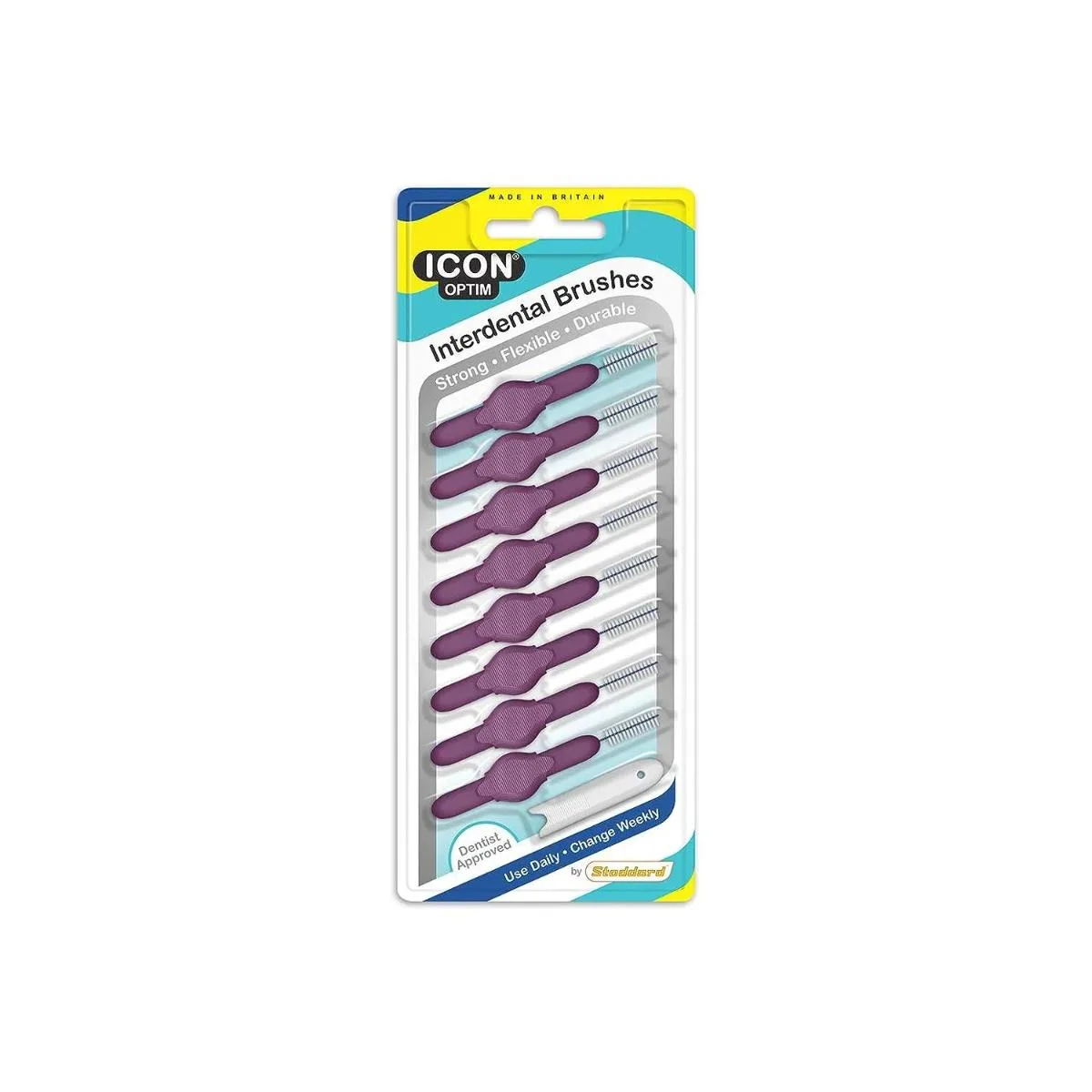 Φωτογραφία προϊόντος: Stoddard Interdental Brushes 0.4mm xxxx-Fine, Μεσοδόντια Βουρτσάκια Ροζ 8τμχ