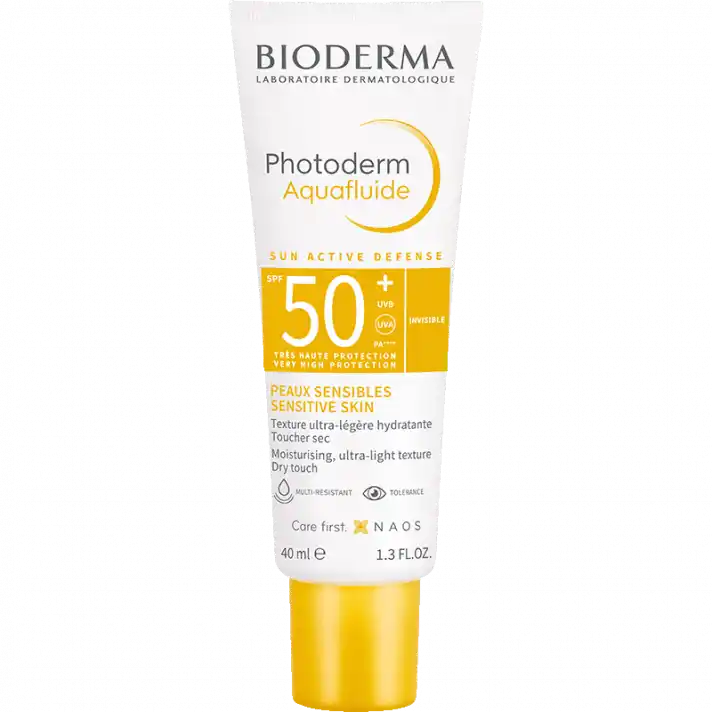 Φωτογραφία προϊόντος: Bioderma Photoderm Aquafluide SPF50+ Αντηλιακή Κρέμα Προσώπου για Κανονικό / Μικτό Δέρμα 40ml