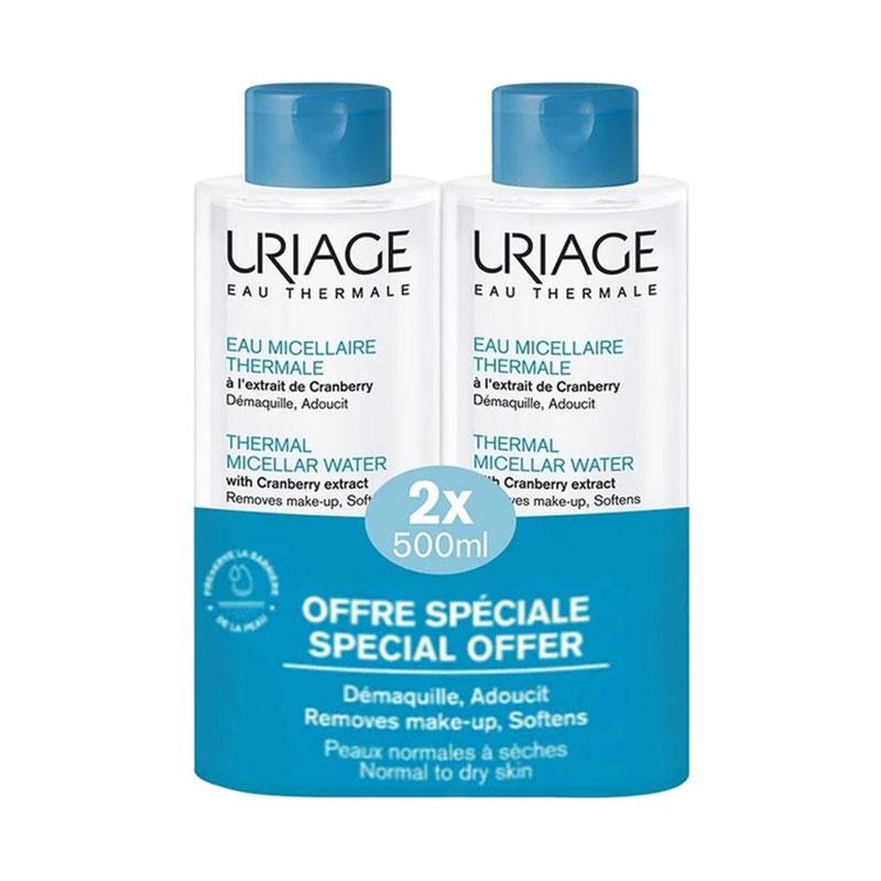 Φωτογραφία προϊόντος: Uriage Promo Eau Thermale Micellar Water για Κανονικό & Ξηρό Δέρμα 2 x 500ml