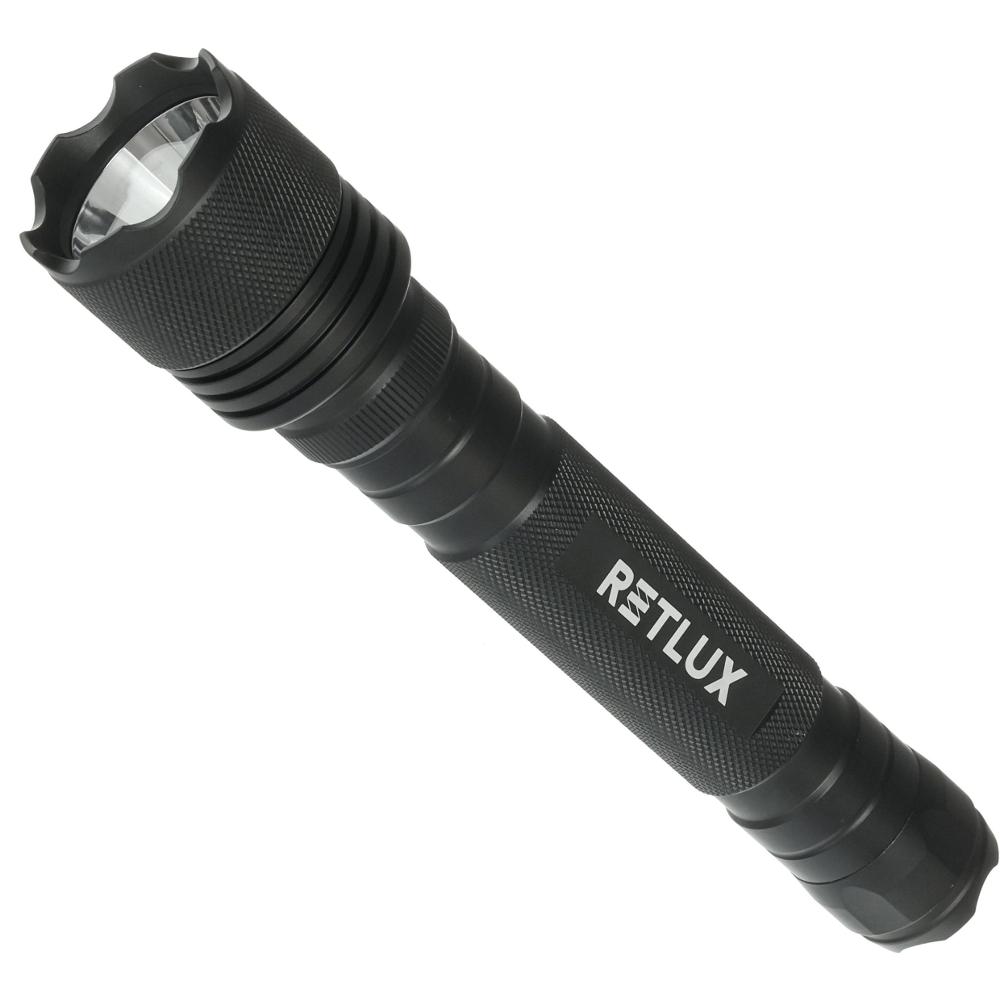 Φωτογραφία προϊόντος: 7F14F613-7DCE-EF11-9A7B-C174DFB988E4 Φακός Retlux RPL 114 300 Lumens Απόσταση Δέσμης: 100m Αυτονομία: 144h Βάρος: 354gr IP44 Αλουμινίου