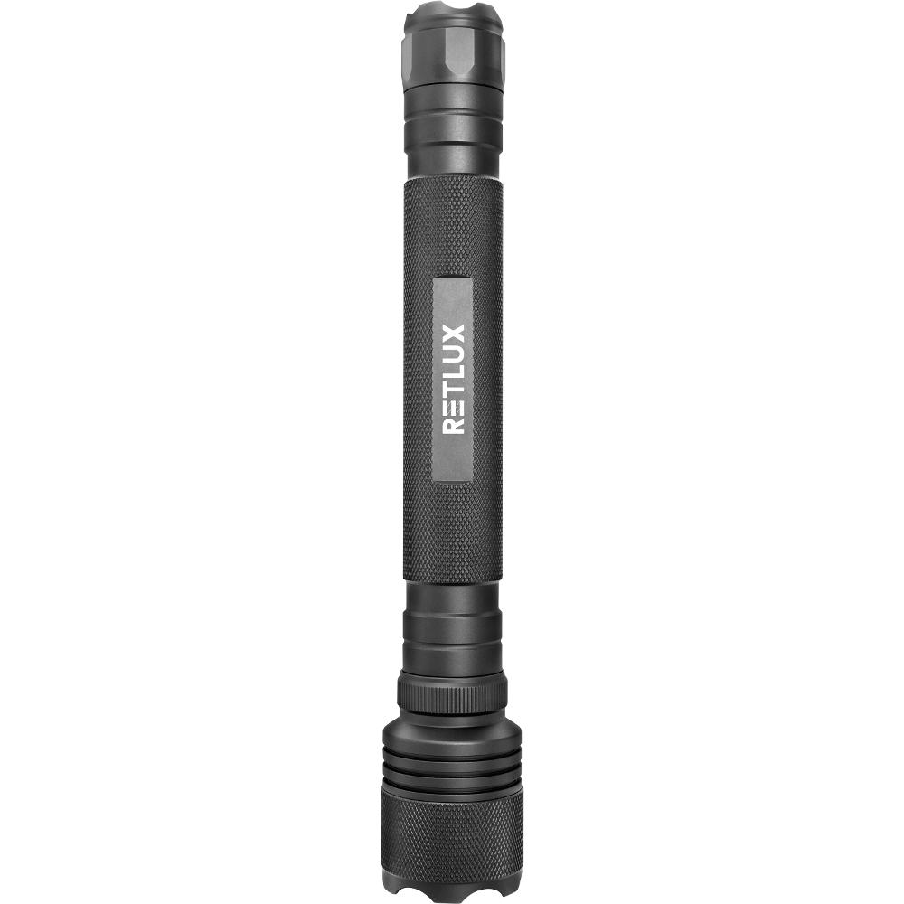 Φωτογραφία προϊόντος: 7F14F613-7DCE-EF11-9A7B-C174DFB988E4 Φακός Retlux RPL 115 350 Lumens Απόσταση Δέσμης: 100m Αυτονομία: 168h Βάρος: 386gr IP44 Αλουμινίου