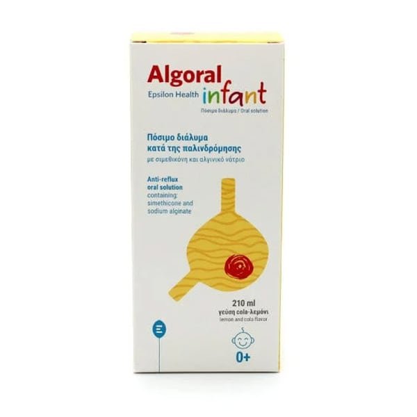 Φωτογραφία προϊόντος: Epsilon Health Algoral Infant Πόσιμο Διάλυμα κατά της Παλινδρόμησης με Γεύση Cola-Λεμονι 210ml