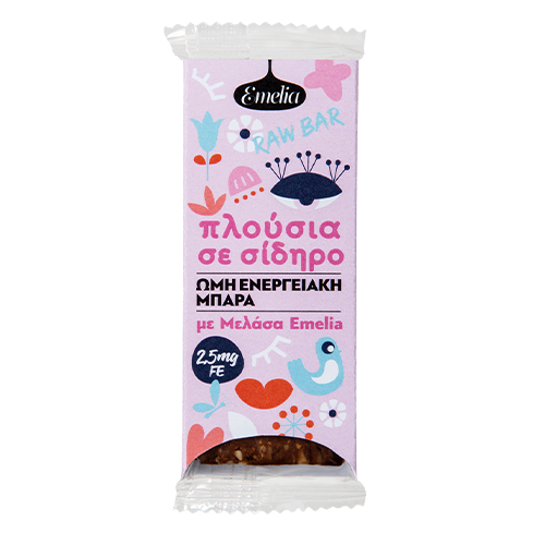 Φωτογραφία προϊόντος: Emelia Fine Foods Μπάρα με Μελάσα & Κακάο • Emelia • 45γρ
