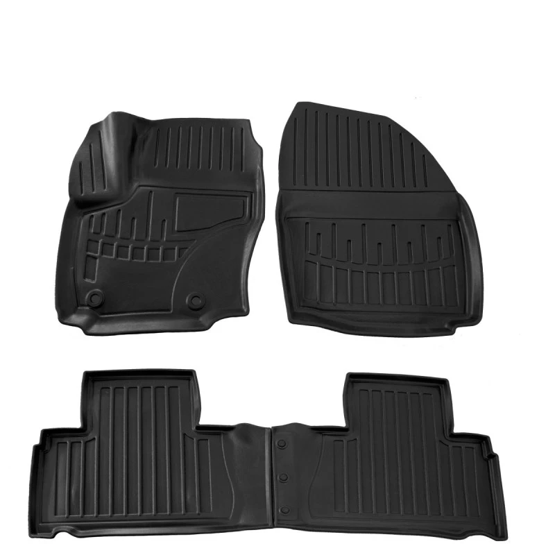 Φωτογραφία προϊόντος: Ford Galaxy (WA6) (2006-2015) / S-Max (WA6) (2006-2014) 5 Door λαστιχένια μαύρα πατάκια σκαφάκια RACE AXION - 4τμχ