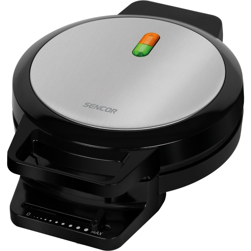 Φωτογραφία προϊόντος: Βαφλιέρα Sencor SWF 1010BK 1000W με Θέσεις για 5 Βάφλες και Έλεγχο Θερμοκρασίας