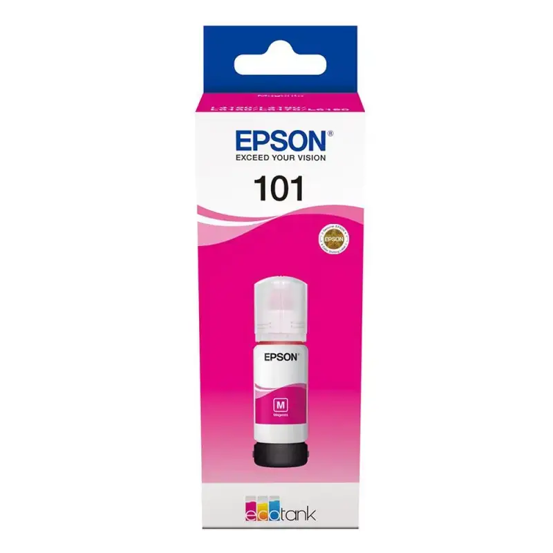 Φωτογραφία προϊόντος: Epson 101 Μελάνι Εκτυπωτή InkJet 127ml Magenta (C13T03V34A)