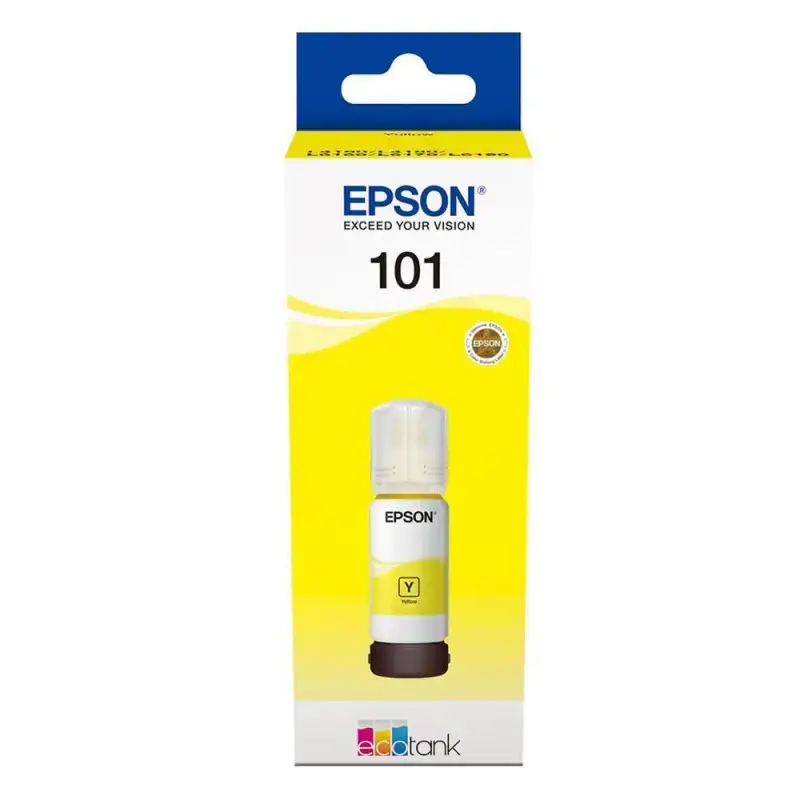 Φωτογραφία προϊόντος: Epson 101 Μελάνι Εκτυπωτή InkJet Κίτρινο (C13T03V44A)