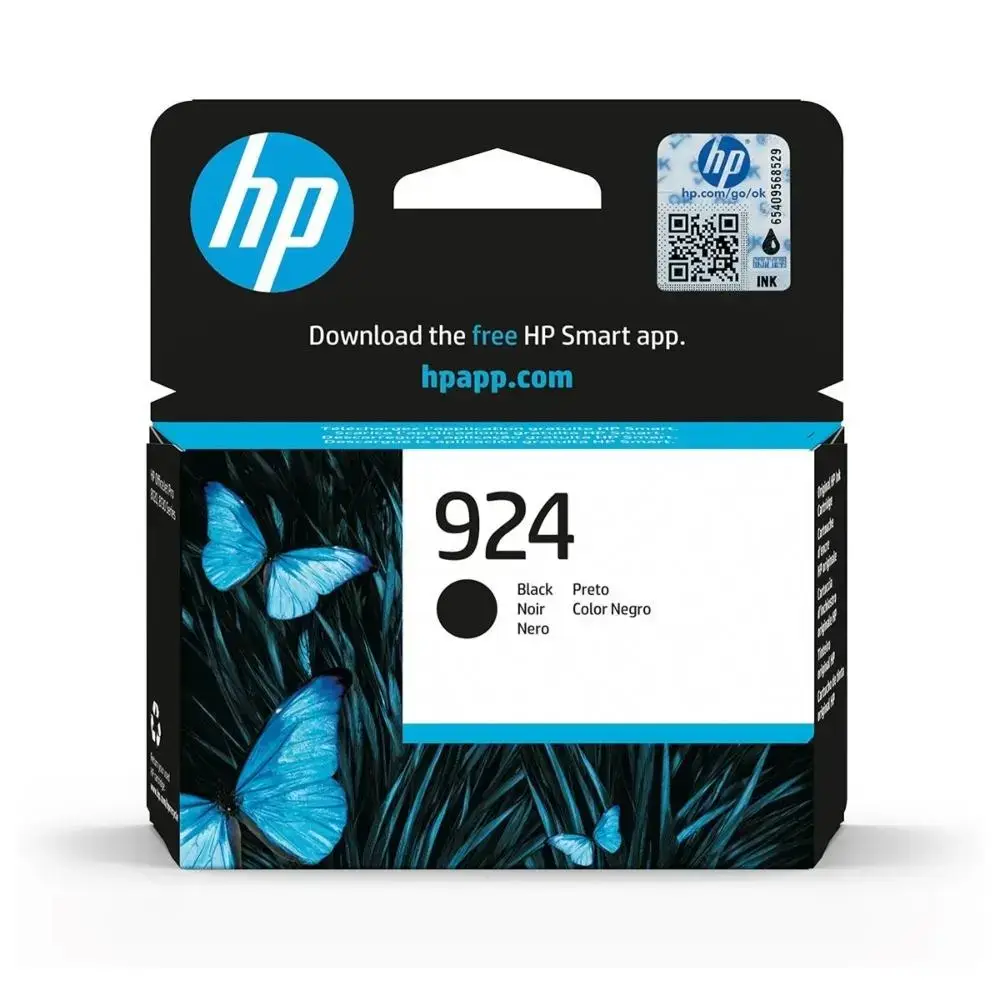 Φωτογραφία προϊόντος: HP 924 Black Original Ink Cartridge (4K0U6NE)