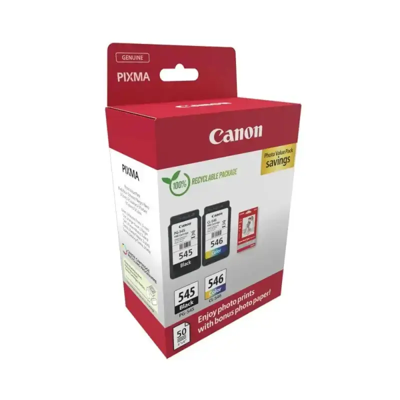 Φωτογραφία προϊόντος: Γνήσια μελάνια Canon PG-545/CL-546 MULTIPACK (8287B008)