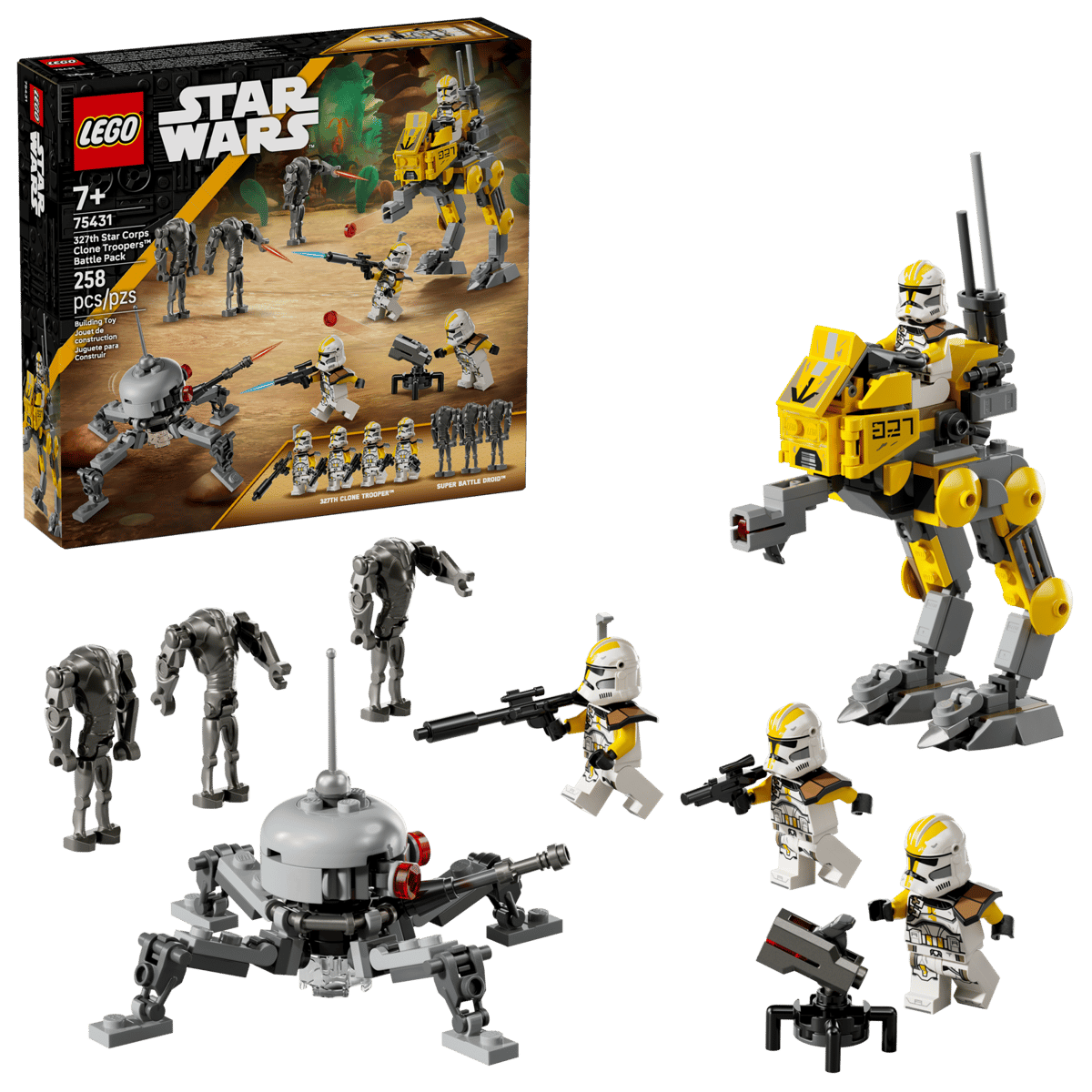 Φωτογραφία προϊόντος: Lego Star Wars 327th Star Corps Clone Troopers™ Battle Pack (75431)