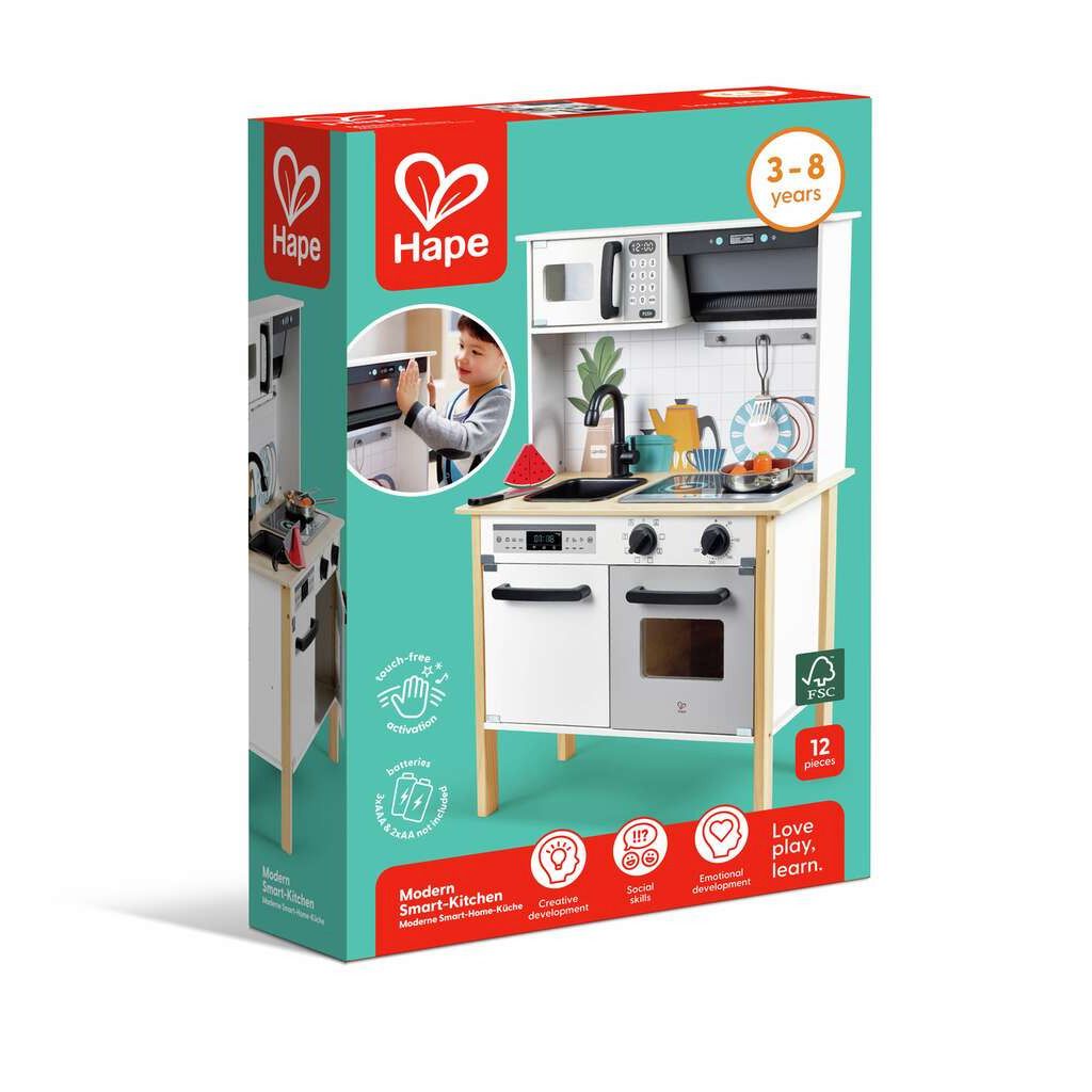 Φωτογραφία προϊόντος: Hape Playfully Delicious Κουζίνα Modern Smart Kitchen (E3216A)