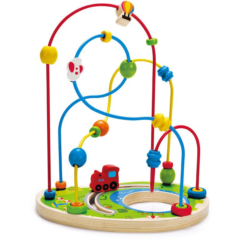 Φωτογραφία προϊόντος: Hape Totally Amazing Ξύλινος Λαβύρινθος Παιδική Χαρά (E1811A)