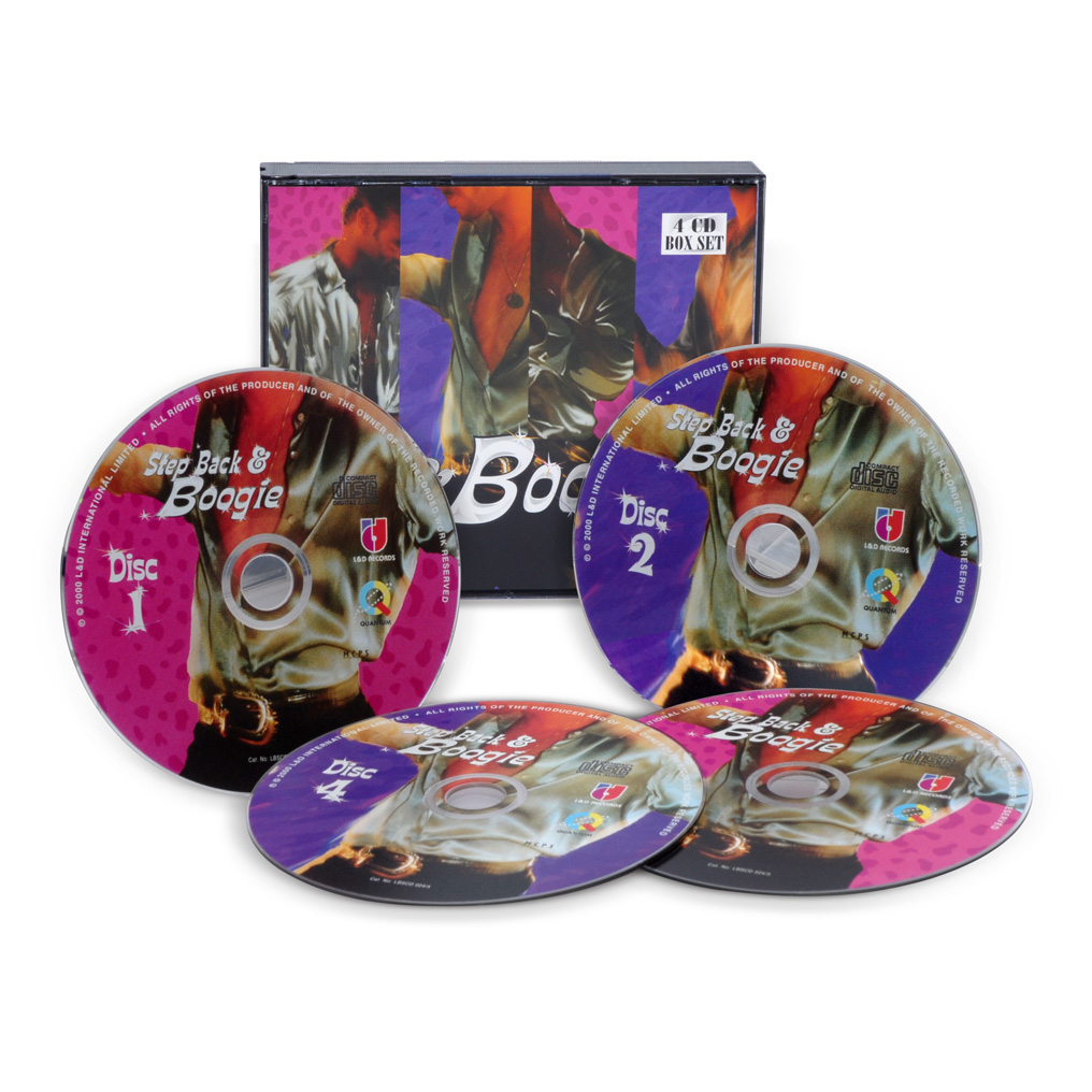 Φωτογραφία προϊόντος: Step Back & Boogie (4 CD μουσικής 70s)