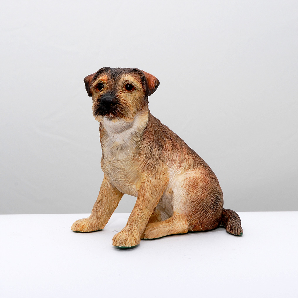 Φωτογραφία προϊόντος: Γλυπτό ρητίνης Border Terrier Border Fine Arts