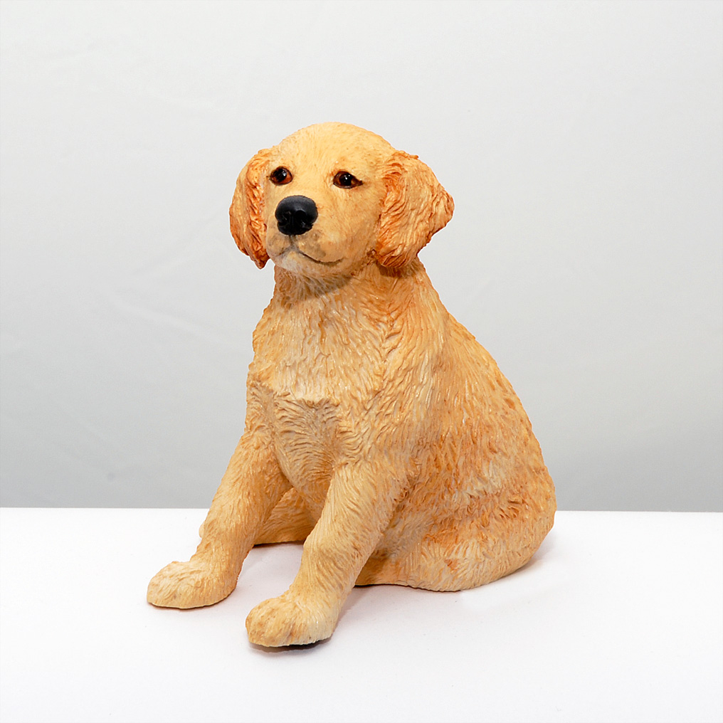 Φωτογραφία προϊόντος: Golden Retriever γλυπτό ρητίνης Border Fine Arts