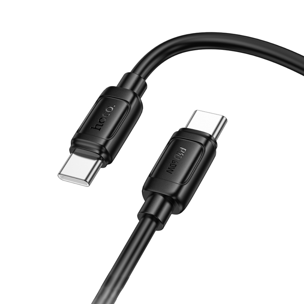 Φωτογραφία προϊόντος: 2ADD149A-D3CC-EF11-9A7B-C174DFB988E4 Καλώδιο Hoco X115 Surpass USB-C σε USB-C PD60W 3.0A Μαύρο 1m