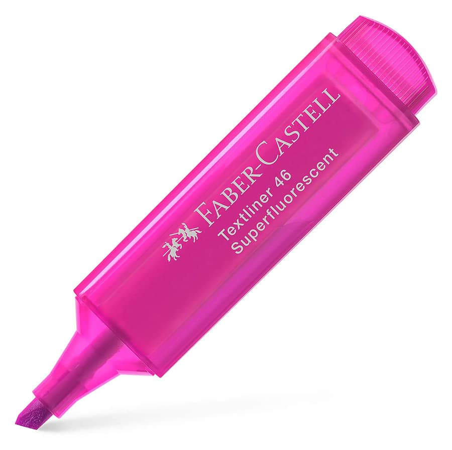 Φωτογραφία προϊόντος: Faber-Castell Υπογραμμιστής Fluo Pink (12306334)