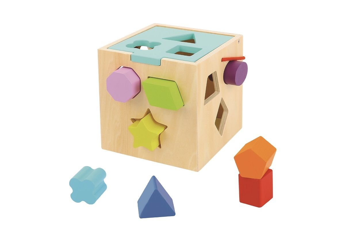 Φωτογραφία προϊόντος: Tooky Toy Tooky Ξύλινος Κύβος Σφηνώματα (TK494)