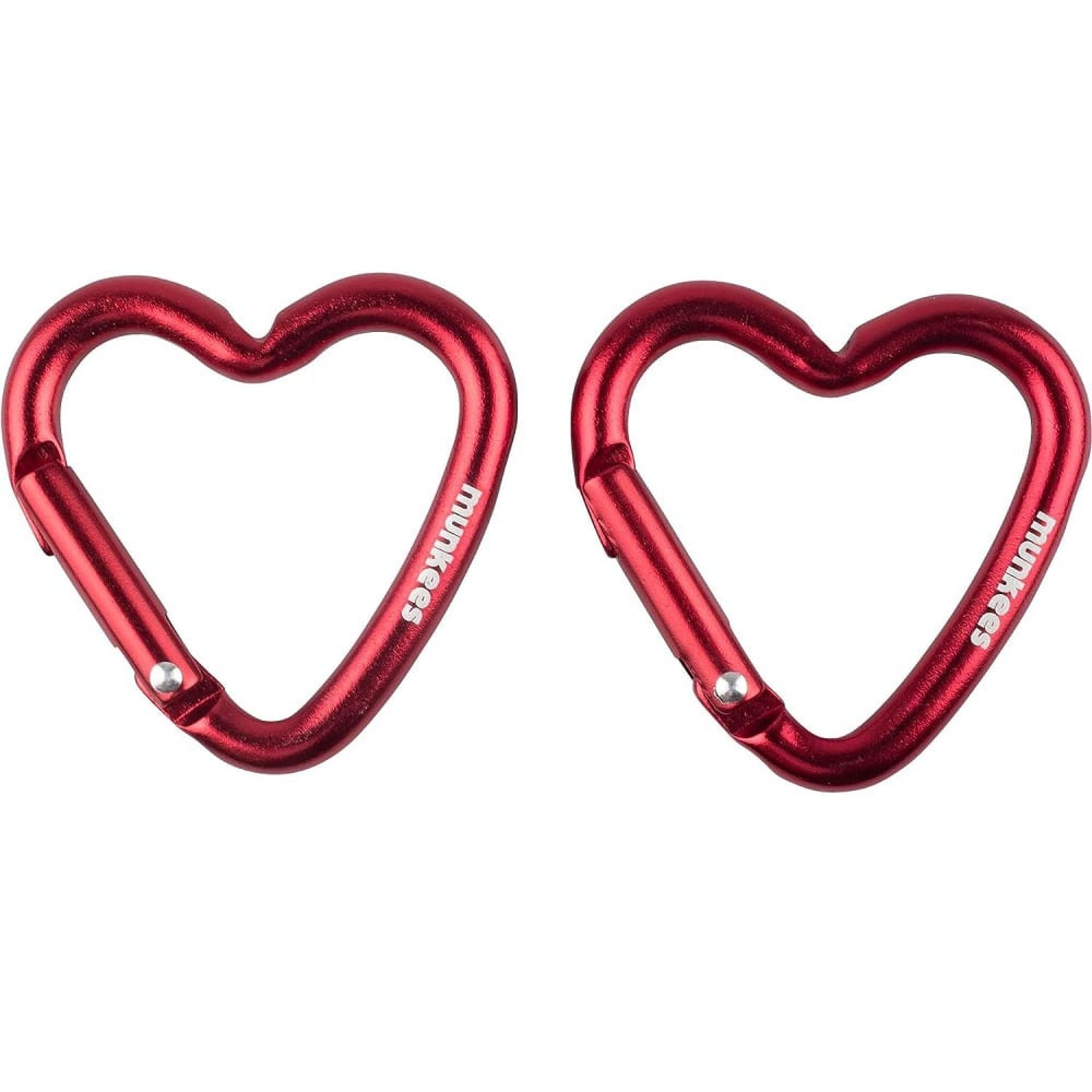 Φωτογραφία προϊόντος: Munkees Mini Heart Carabiner 2pcs (M3220)