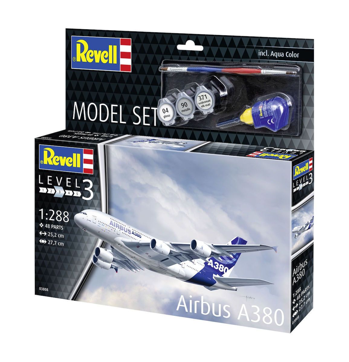 Φωτογραφία προϊόντος: Revell Φιγούρα Μοντελισμού Airbus 1:288 (REVE63808)