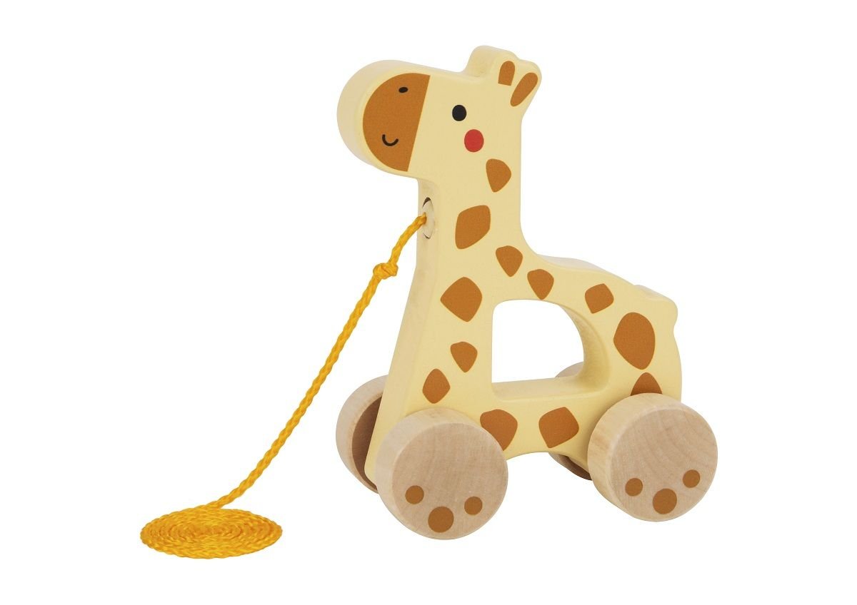 Φωτογραφία προϊόντος: Tooky Toy Tooky Ξύλινο Συρόμενη Καμηλοπάρδαλη (TJ009)