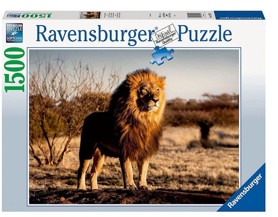 Φωτογραφία προϊόντος: Παζλ Ravensburger 1500τμχ Λιοντάρι (17107)