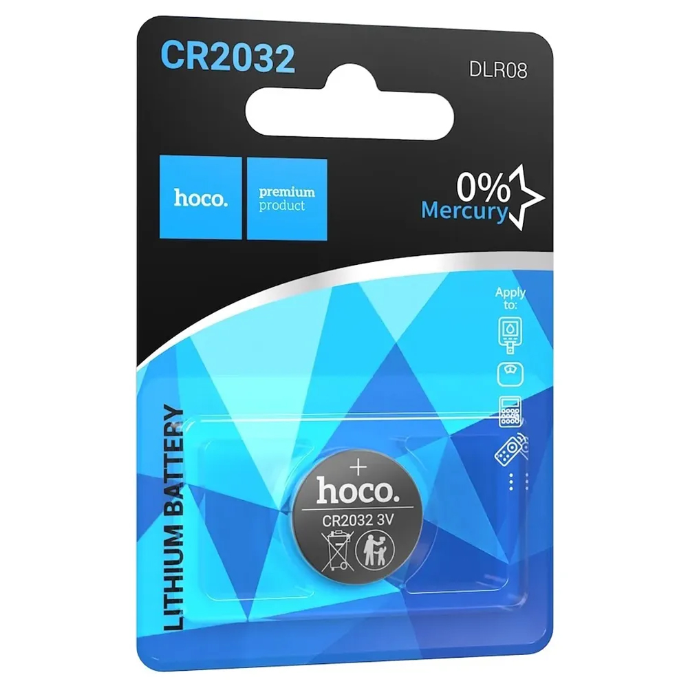 Φωτογραφία προϊόντος: 2ADD149A-D3CC-EF11-9A7B-C174DFB988E4 Buttoncell Lithium Hoco DLR08 CR2032 Τεμ. 1