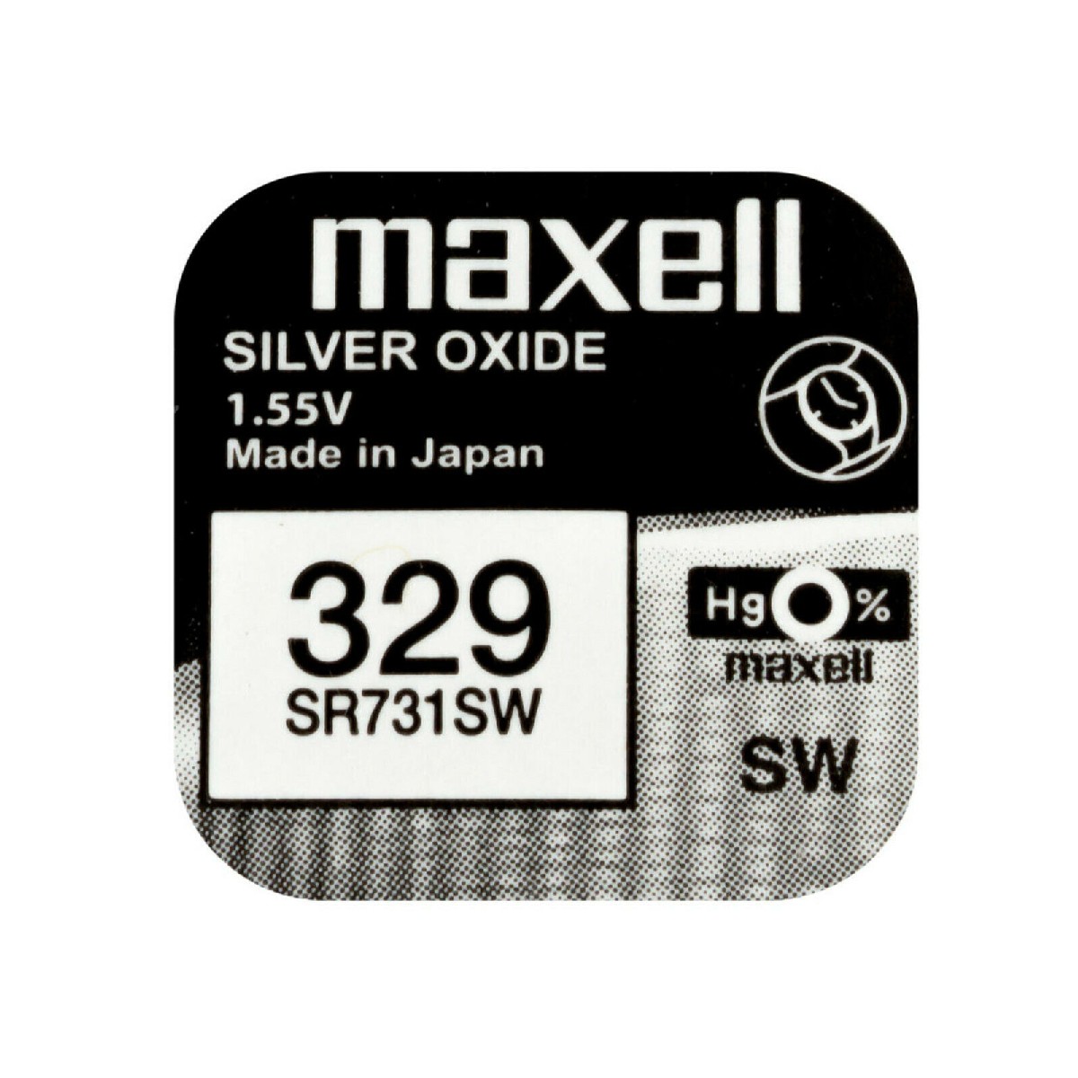 Φωτογραφία προϊόντος: 8CEC2B84-10D7-EF11-9A7D-F48E387BAD9A Buttoncell Maxell 329 SR731SW Τεμ. 1