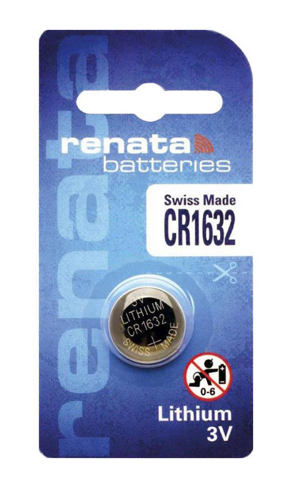 Φωτογραφία προϊόντος: A1E945A0-0E83-F011-9A9A-F48E387BAD9A Buttoncell Lithium Electronics Renata CR1632 Τεμ. 1