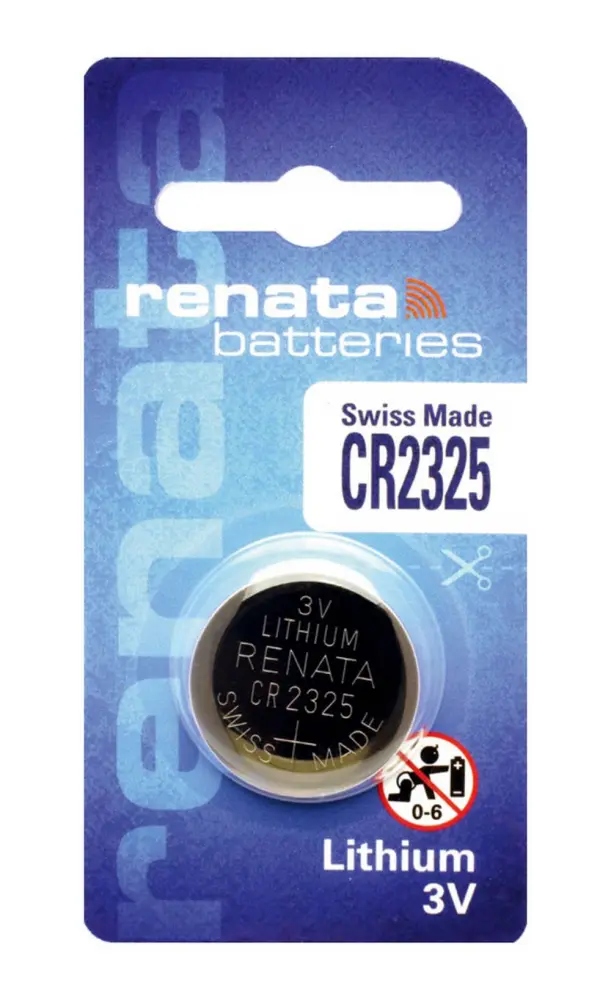 Φωτογραφία προϊόντος: A1E945A0-0E83-F011-9A9A-F48E387BAD9A Buttoncell Lithium Electronics Renata CR2325 Τεμ. 1