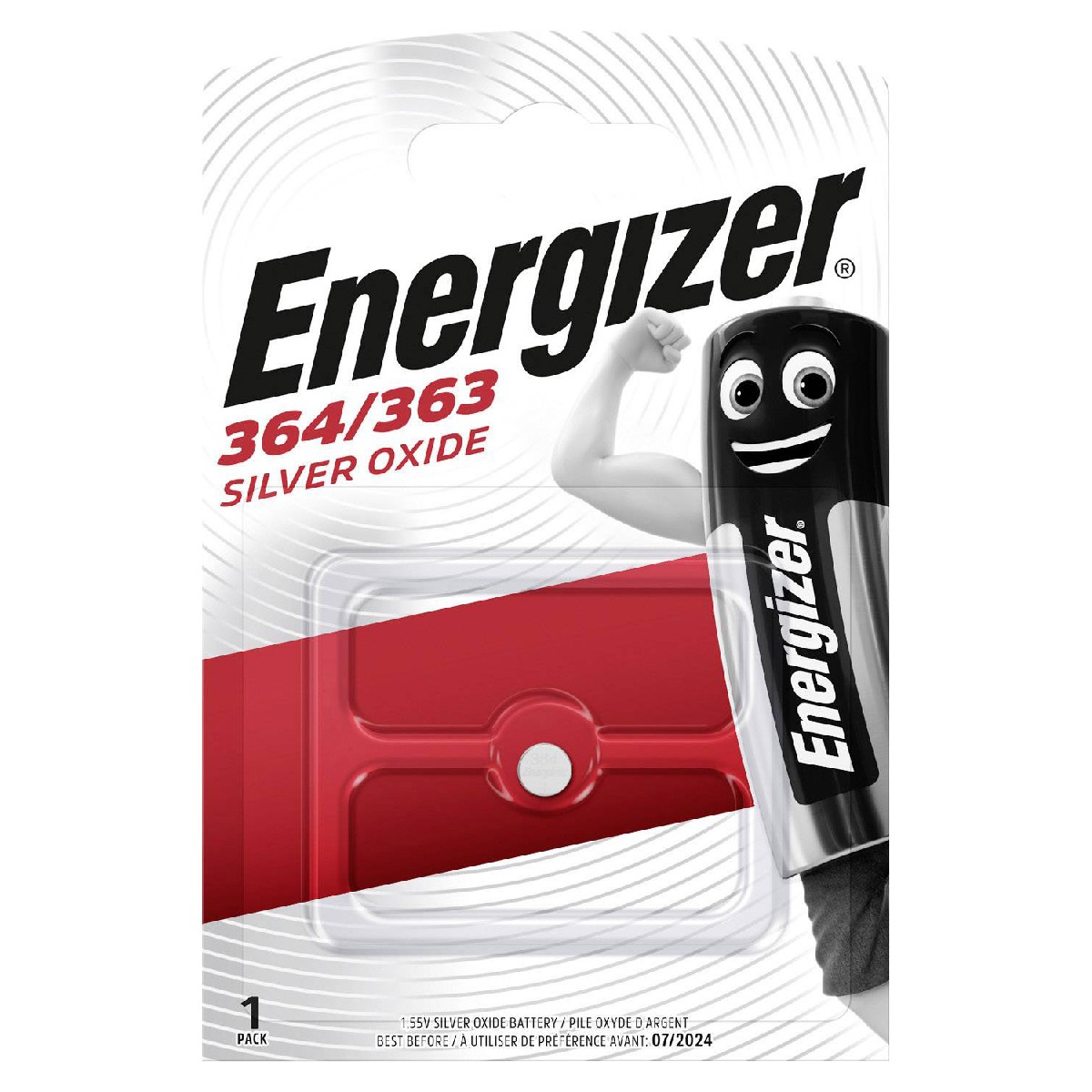 Φωτογραφία προϊόντος: 496A2463-0DCD-EF11-9A7B-C174DFB988E4 Buttoncell Energizer 364-363 SR621SW SR621W Τεμ. 1