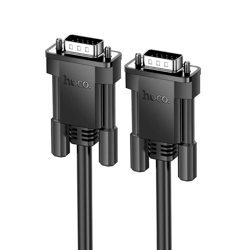 Φωτογραφία προϊόντος: 2ADD149A-D3CC-EF11-9A7B-C174DFB988E4 Καλώδιο σύνδεσης Hoco US11 VGA Αρσενικό σε Αρσενικό HD 1m