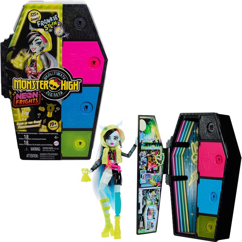 Φωτογραφία προϊόντος: Mattel Monster High Neon Frights Frankie (HNF79)