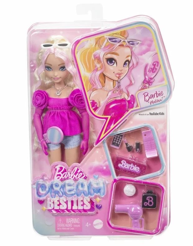 Φωτογραφία προϊόντος: Mattel Barbie Dream Besties Malibu (HYC21)