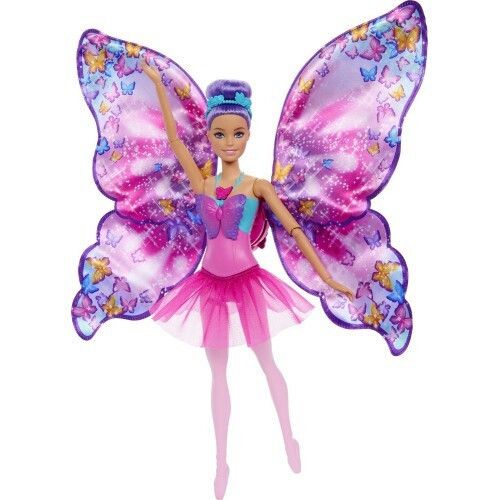 Φωτογραφία προϊόντος: Mattel Barbie Μπαλαρίνα Πεταλούδα 2 Σε 1 (HXJ10)