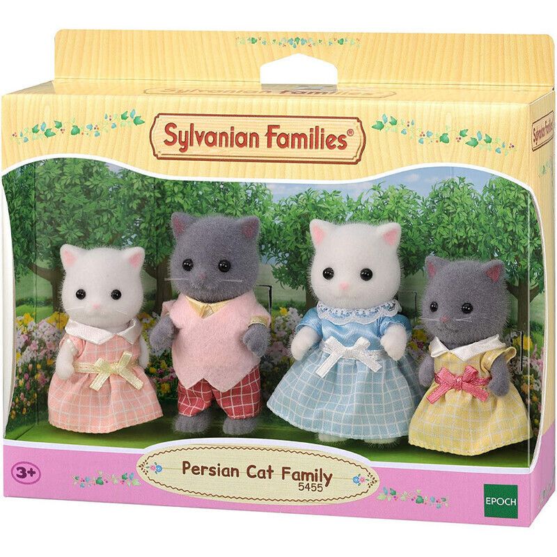 Φωτογραφία προϊόντος: Epoch Sylvanian Families Persian Cat Family Οικογένεια γατών (5455)