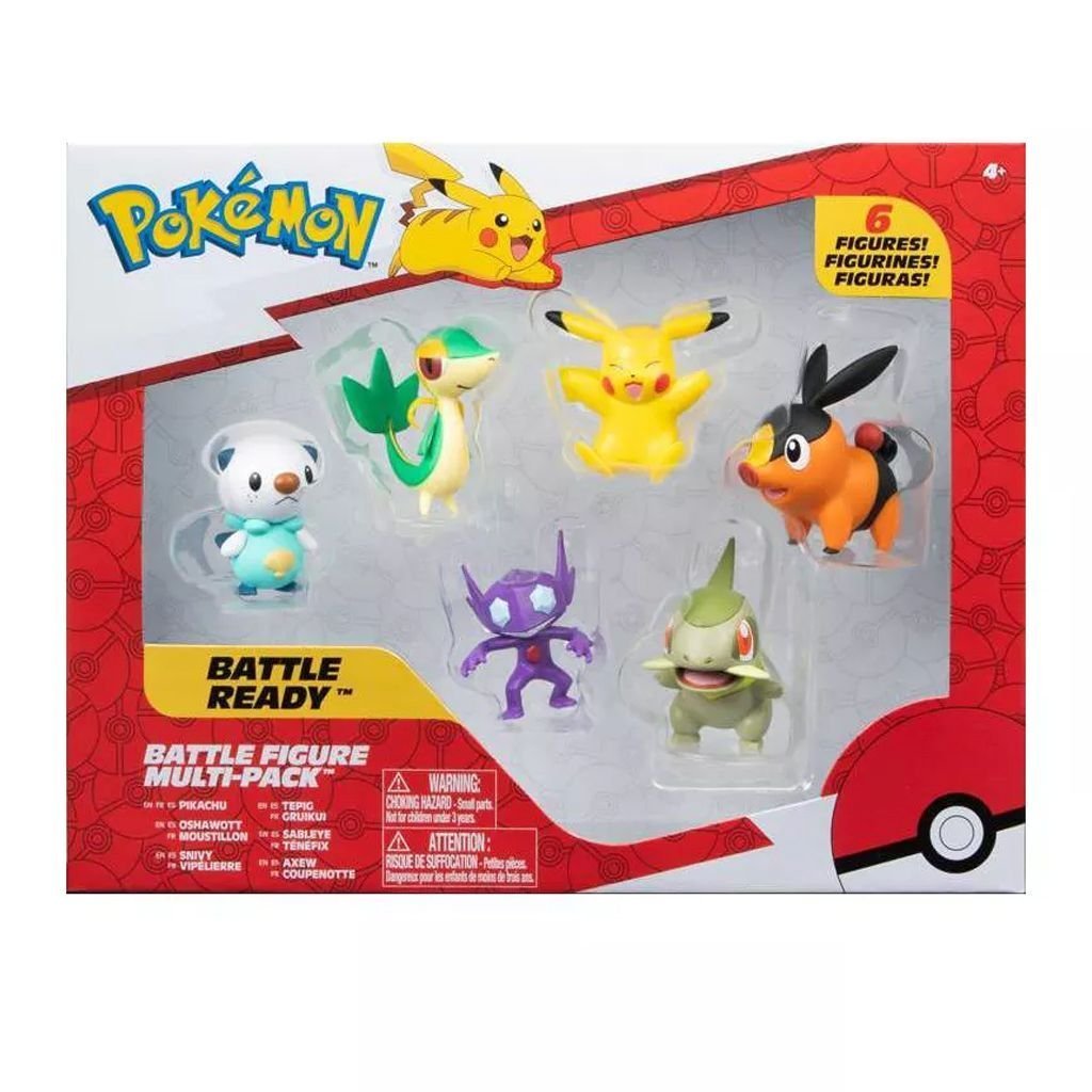 Φωτογραφία προϊόντος: Jazwares Pokemon Φιγούρες 6 τμχ Wave 6 (JW002469-W06)
