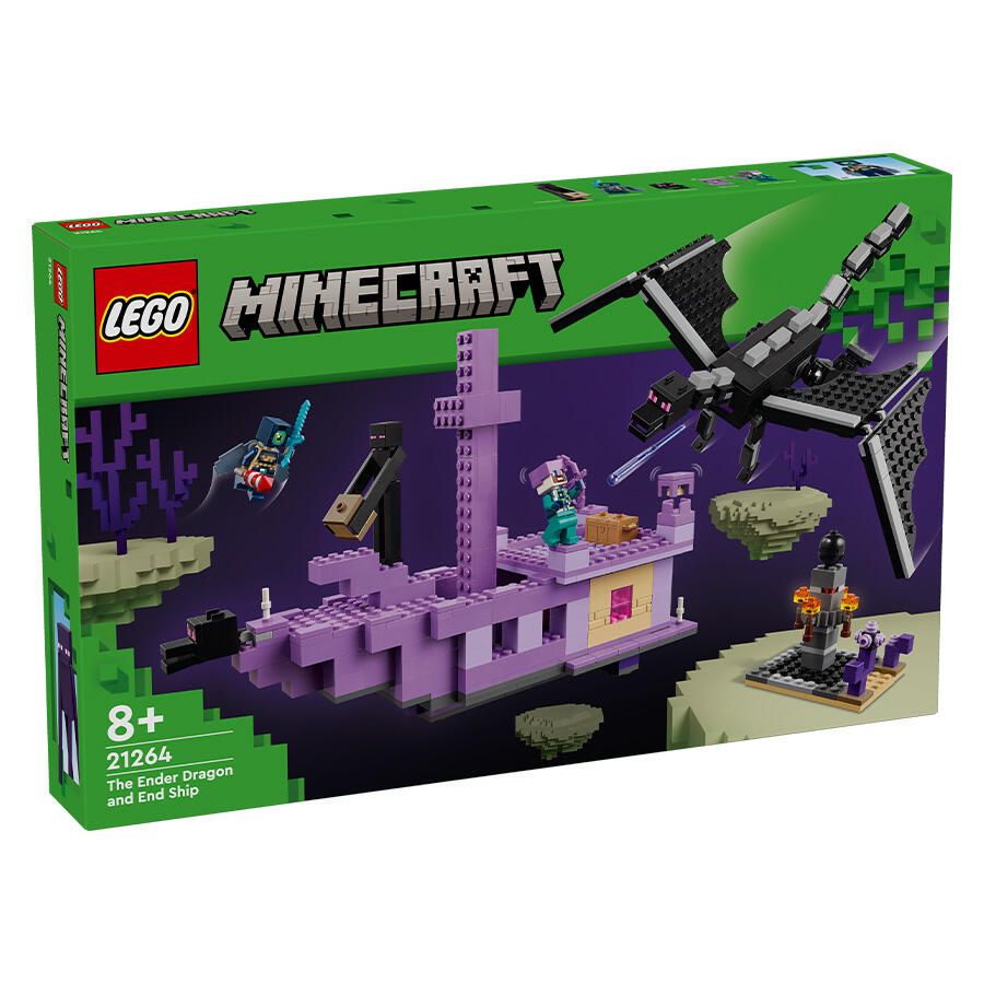 Φωτογραφία προϊόντος: Lego Minecraft The Ender Dragon And Ship (21264)
