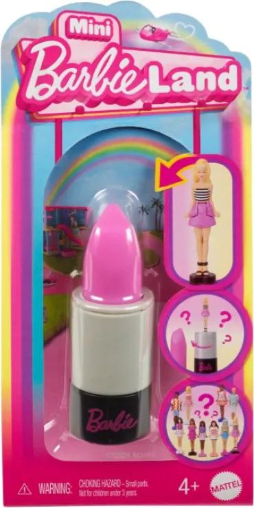 Φωτογραφία προϊόντος: Mattel Barbie Mini Barbieland-Fashionista Doll-10 Σχέδια (HYF19)