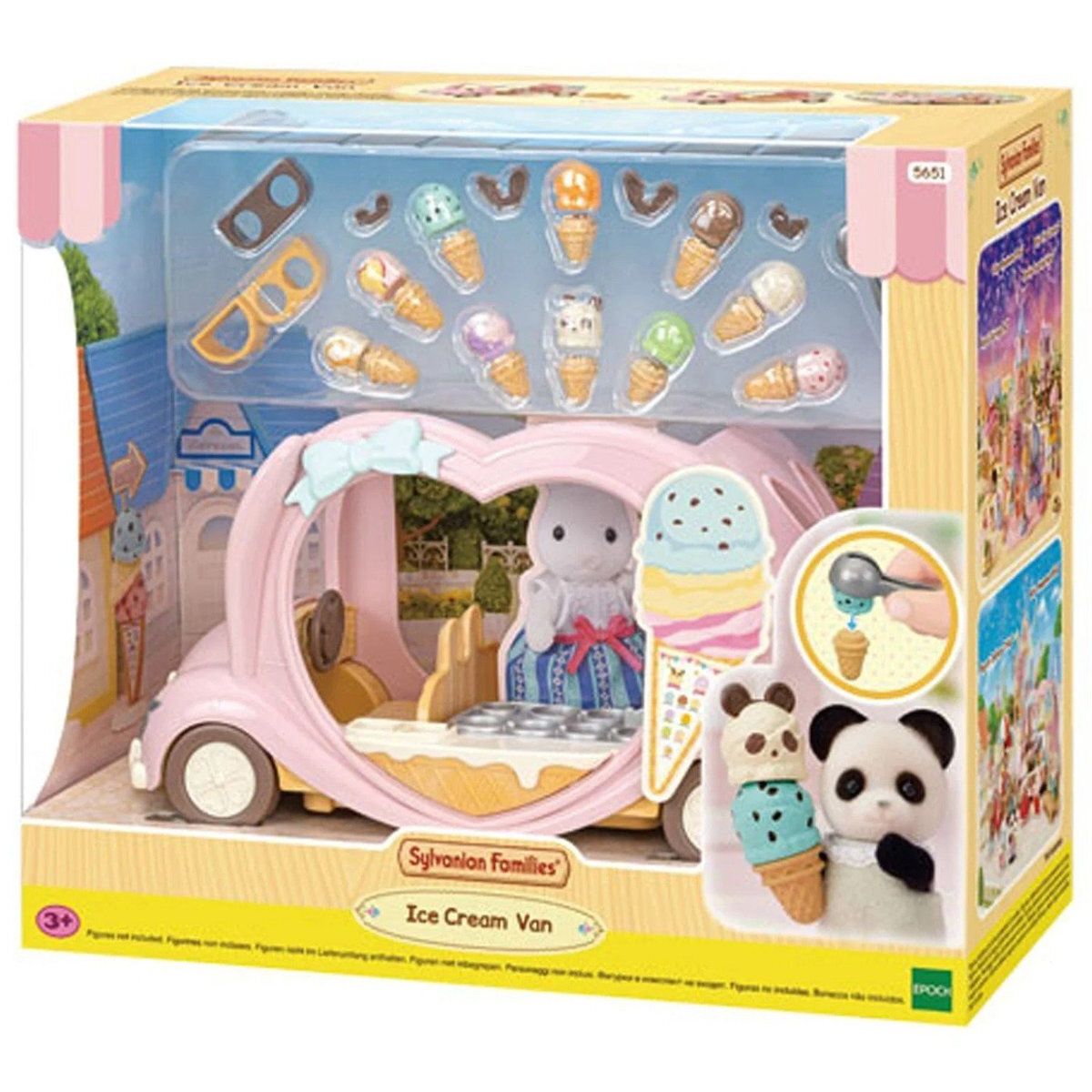Φωτογραφία προϊόντος: Epoch Sylvanian Families Ice Cream Van Βαν Καντίνα Παγωτού (5651)