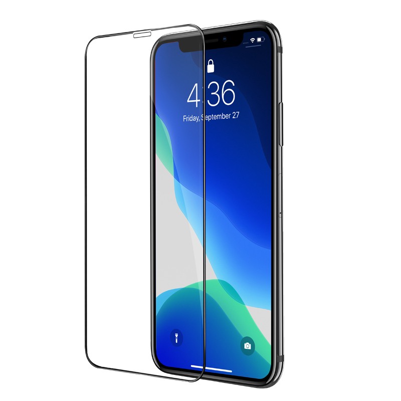Φωτογραφία προϊόντος: 2ADD149A-D3CC-EF11-9A7B-C174DFB988E4 Tempered Glass Hoco G10 Anti-Static Full Screen 2.5D για Apple iPhone XS Max/11 Pro Max Σετ 25 τμχ