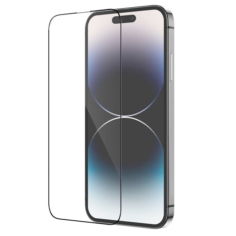 Φωτογραφία προϊόντος: 2ADD149A-D3CC-EF11-9A7B-C174DFB988E4 Tempered Glass Hoco G10 Anti-Static Full Screen 2.5D για Apple iPhone 14 Pro Max