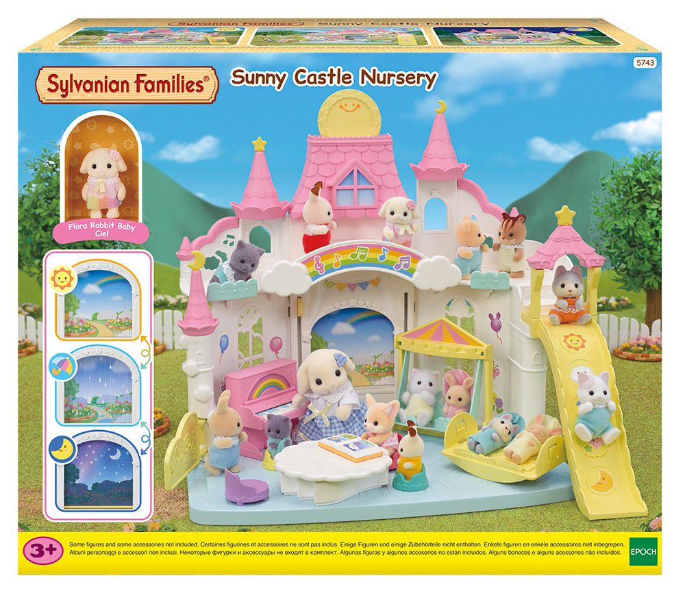 Φωτογραφία προϊόντος: Mattel Sylvanian Families Βρεφονηπιακός Σταθμός Ηλιόλουστο Κάστρο (5743)
