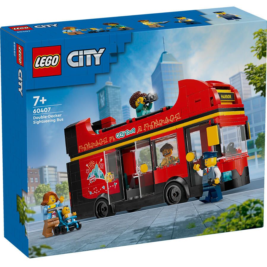 Φωτογραφία προϊόντος: Lego City Red Double Decker Sightseeing Bus (60407)
