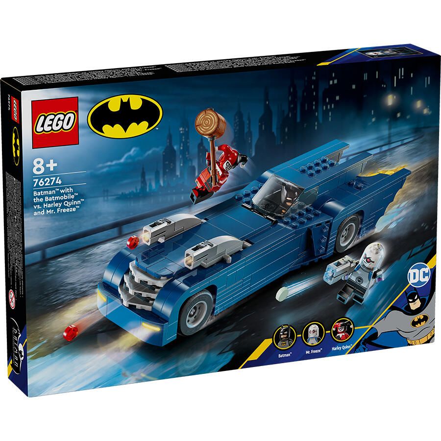 Φωτογραφία προϊόντος: Lego Super Heroes Batman With The Batmobile Vs Harley (76274)