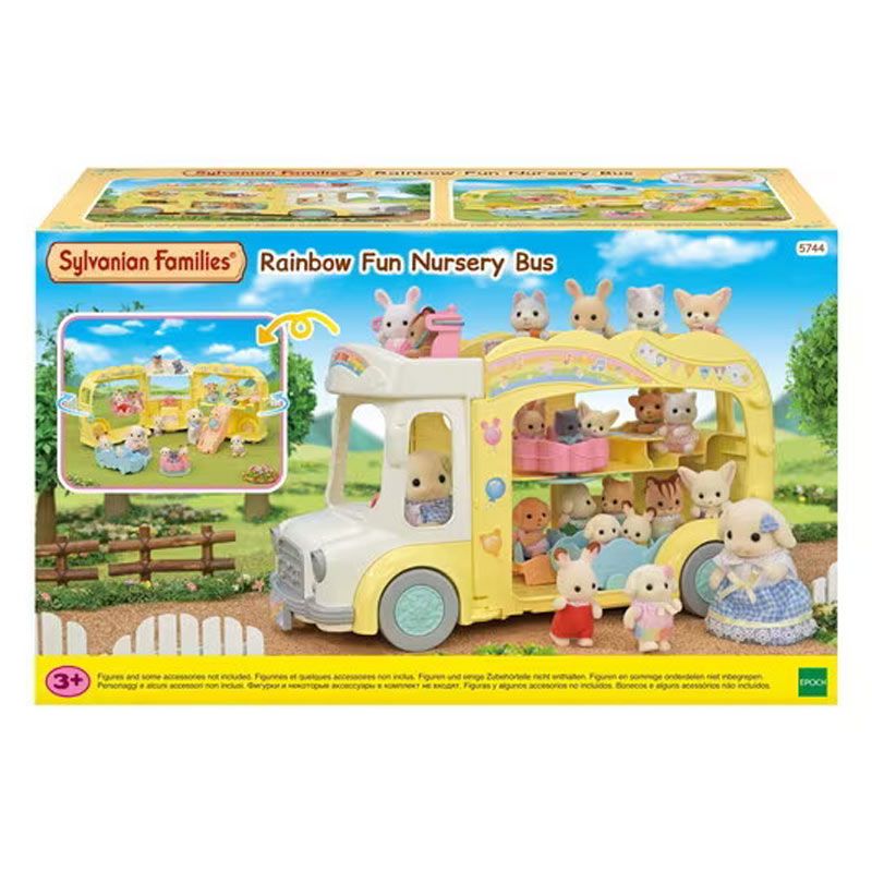 Φωτογραφία προϊόντος: Epoch Sylvanian Families Rainbow Fun Nursery Bus (5744) (5744)