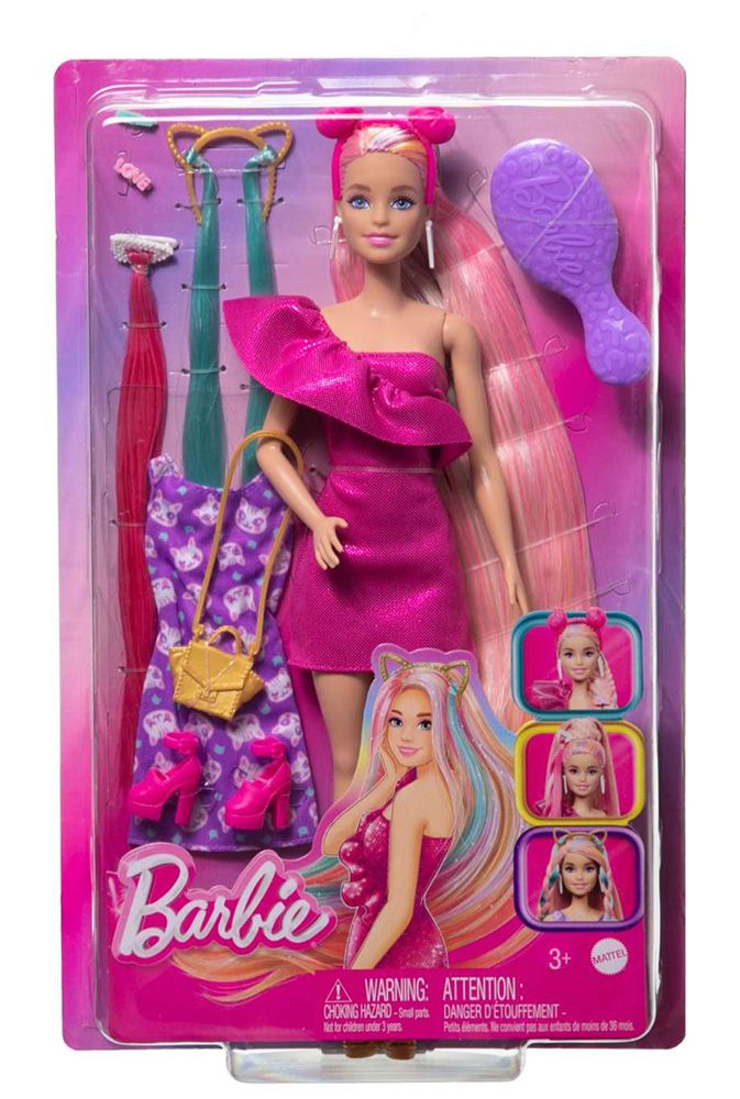 Φωτογραφία προϊόντος: Mattel Barbie Πολύχρωμα Μαλλιά (JDC85)