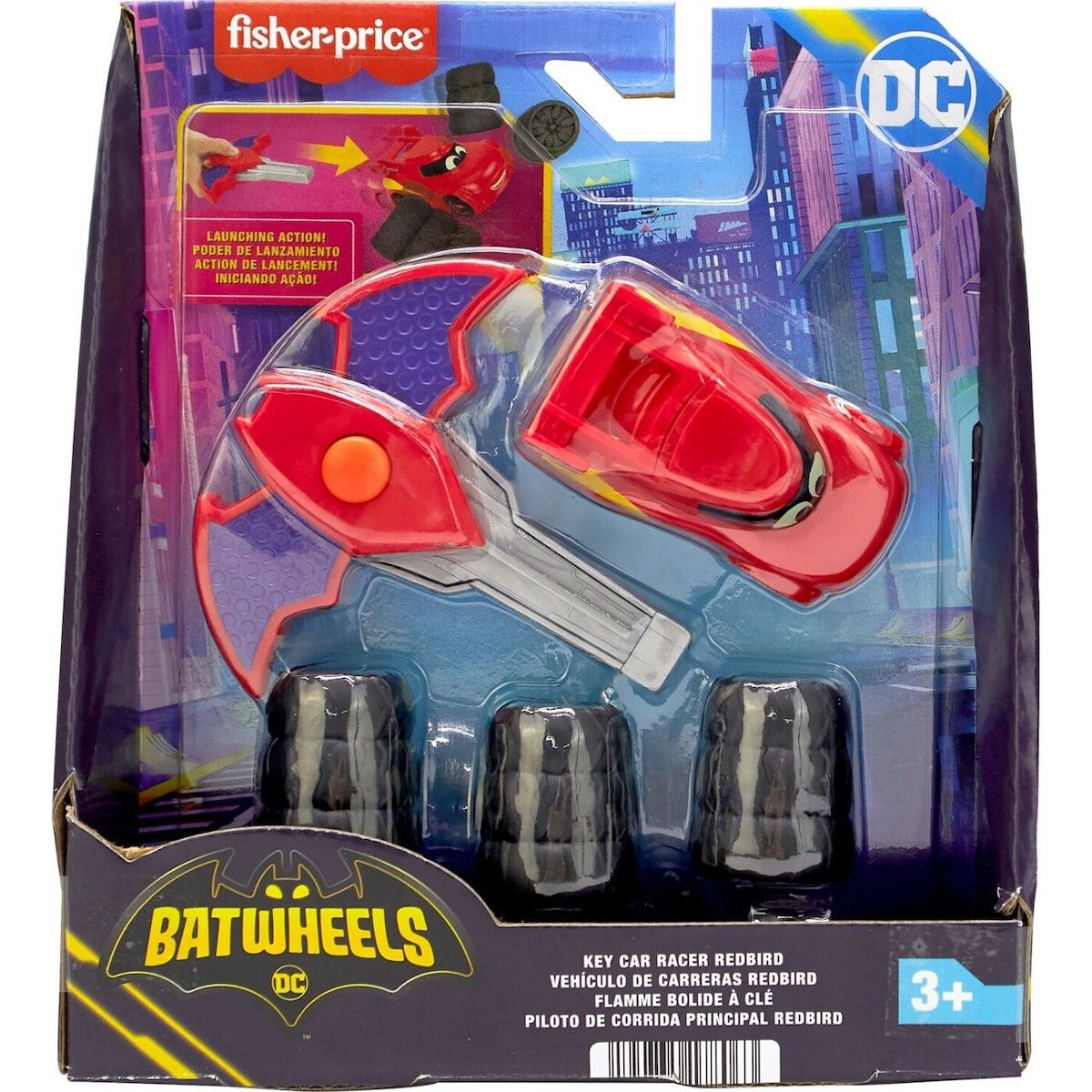Φωτογραφία προϊόντος: Mattel Batwheels Αυτοκινητάκι με Αξεσουάρ Redbird (HRJ55)