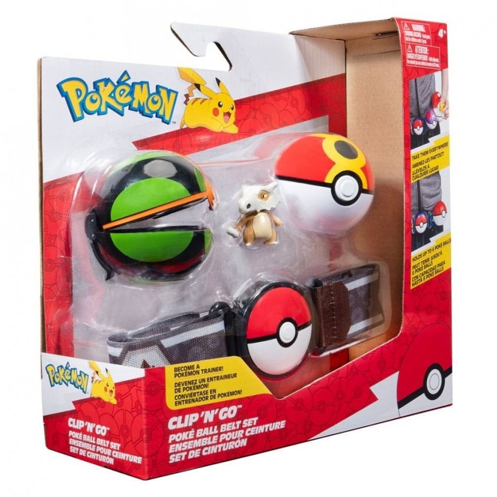 Φωτογραφία προϊόντος: Jazwares Pokemon Clip 'N' Go Ζώνη, Poke Balls και Φιγούρα Pichu Wave 15 - 2 (JW095283-W15-02)